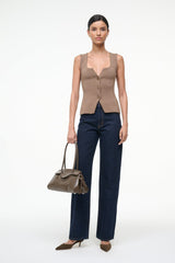 MARISA TOP | TAUPE