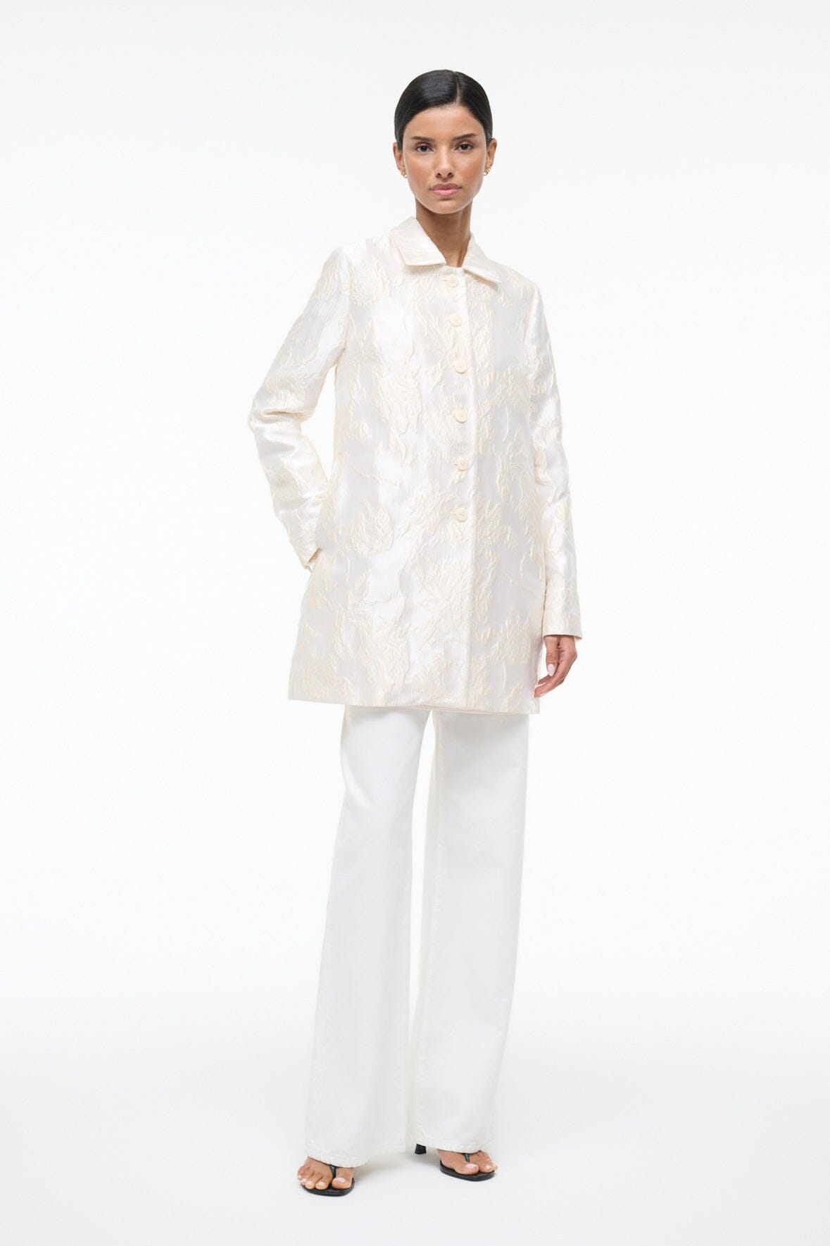 HALTON JACKET | BOTANICA IVORY