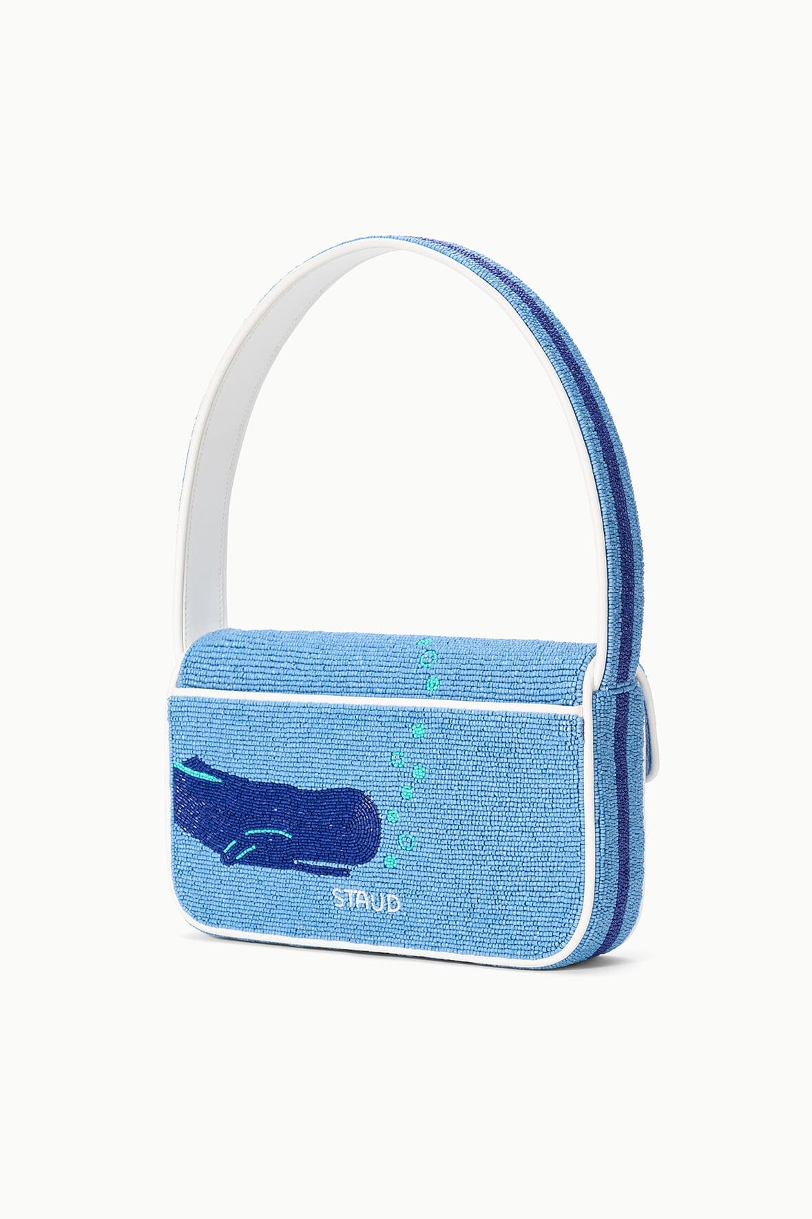 TOMMY BEADED BAG | NANTUCKET WHALE